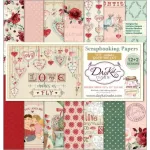 DYK Paper Pad 12"x12" - Love Makes Us Fly