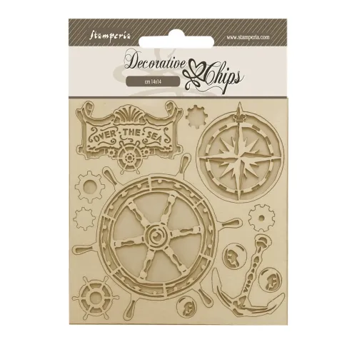 STP Decorative Chips/Laserstanzteile - Songs of the Sea Rudder