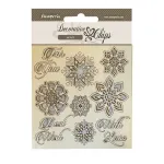 STP Decorative Chips/Laserstanzteile - Christmas Snowflake