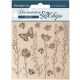 STP Decorative Chips/Laserstanzteile - Provence Flowers and Butterflies