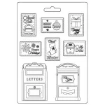 STP Soft Mould A5 - Letter and Stamps