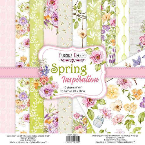 FDC Paper Pack 8x8" - Spring Inspiration