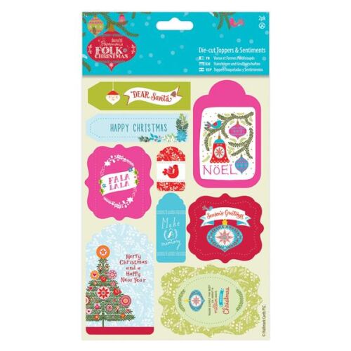 DOC Die-Cuts - Toppers Folk Christmas