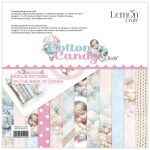 LEM Paper Pack 8"x8"- Cotton Candy