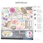 CBL Paper Pad 6x6" - Sparrow Hill Fussy Cut Pad