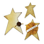 Sizzix Bigz Die - Primitive Stars & Bonus